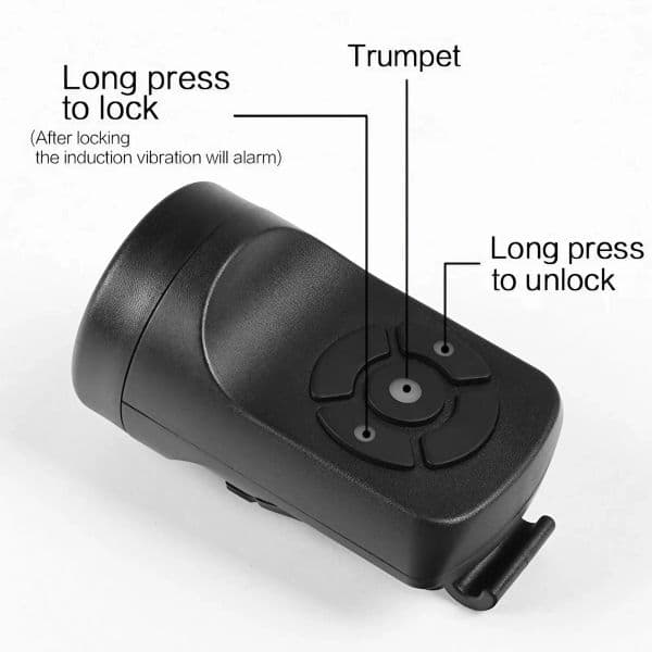 Bicycle Charging Horn Super Loud Bell Alarm Mountain Bike Electric Bell Bicycle Riding Equipment