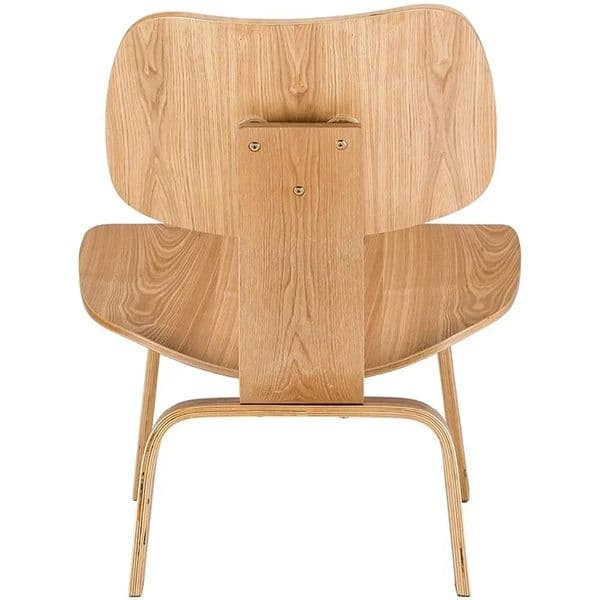 Molded Plywood Leisure Armchair Legs Natural Living Room Century Wood Replica Accent Chair Furniture For Kitchen HY50CT