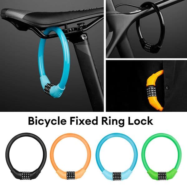 Bicycle Lock 4 Digit Code Anti-theft Lock Bike Security Accessory Steel Cable Cycling Bicycle Bike Accessories