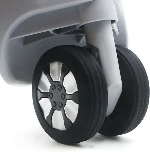 2/10PCS Silicone Wheels Caster Travel Suitcase Reduce Noise Cover Parts Kits Roller Protective Sleeve Luggage Wheels Protector