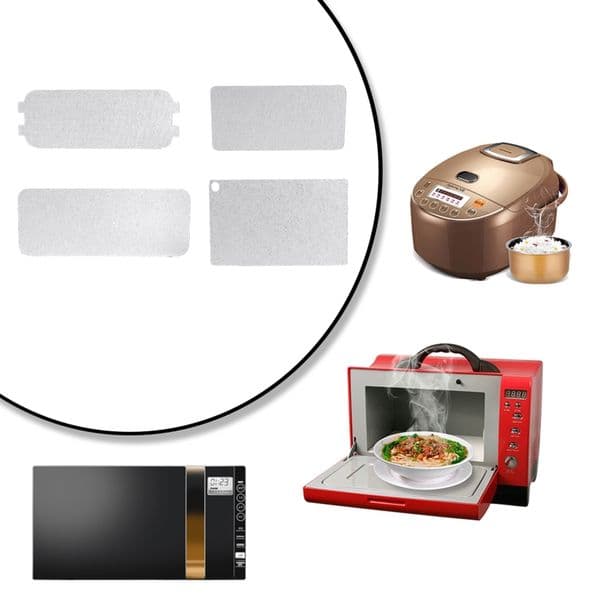 Waveguide Cover Mica Plates Sheets Microwave Oven Repairing Part for Microwave Oven Warmer High Temperature Resistance