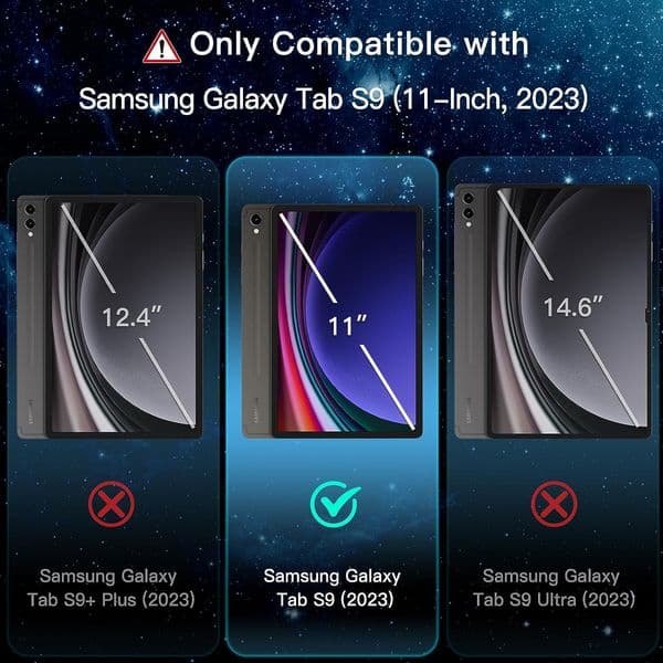 9H Tempered Glass Screen Protector For Samsung Galaxy Tab S9 11 Inch Tablet Bubble Free Ultra Clear Protective Film 3f360