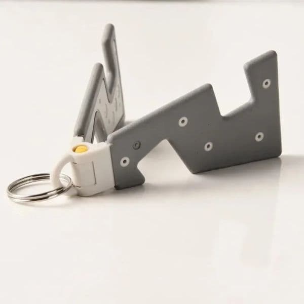 Portable Folding Phone 2025 Stand Creative-Keyring Universal Desk Support Holder Bracket Keychain