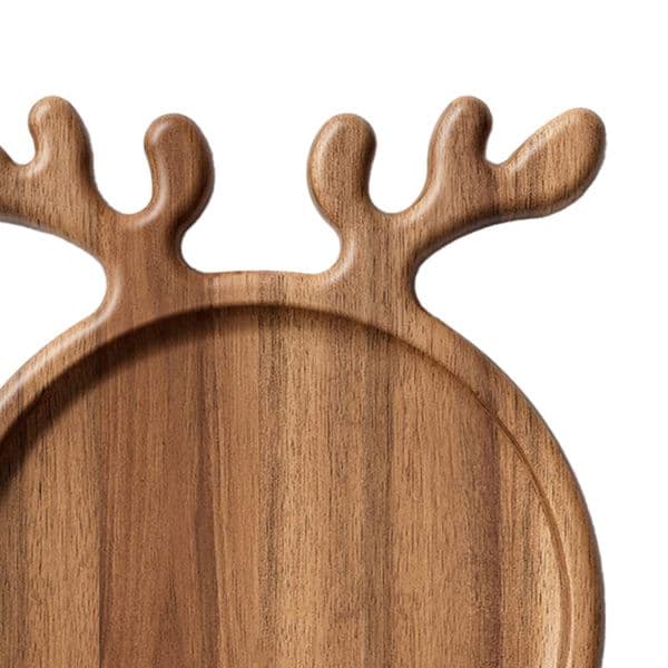 Appetizer Platter Decorative Wood Dinner Tray Dessert/Snacks/Fruit/Cookies Wood Serving Platter Food Dish Plate Kitchen Supplies