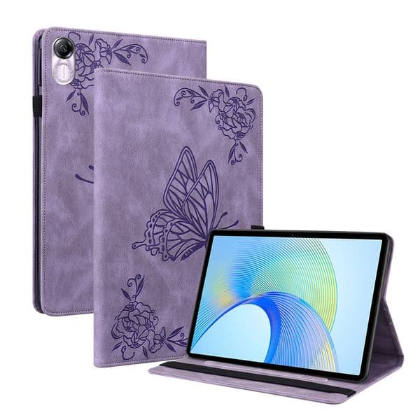 Tablet Case For Honor Pad X9 Case 11.5 inch Emboss Butterfly Wallet Stand Cover For Etui Honor Pad X9 X 9 Honor Pad X8 Pro Case