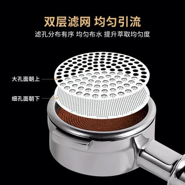 Reusable Coffee Filter Screen 51/53/58mm Heat Resistant Mesh Screen Portafilter Barista Coffee Making Puck Screen for Espresso