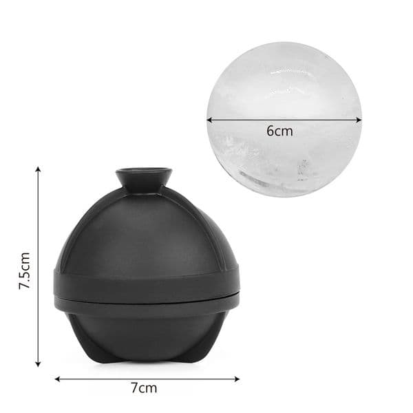 DIY Tool Kitchen Tool 3D Sphere Mould Silicone Ice Hockey Mold Ice Ball Maker Whiskey Wine Cocktail Ice Cube