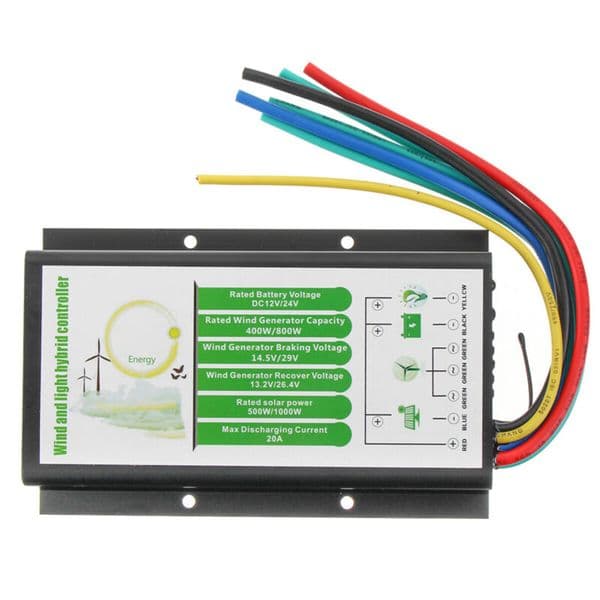 Charge Controller Wind Turbines Generator Hybrid System Regulator Smart Controller Stabilizer Waterproof Wind Energy