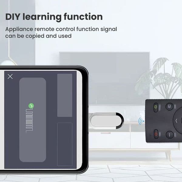Crouch Smartphone Universal Remote Control Infrared Transmitter Adapter For IOS Android TV Box Air Conditione DVD IR Controller