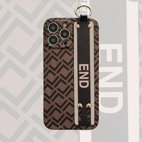 IPhone Case Designer Phone Case For IPhone 15 Pro Max Cases Apple IPhone 14 Promax 13 12 11 XSmax Cases Fashion Brand Wrist Strap Mobile Cover