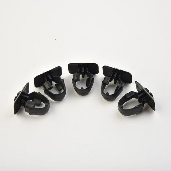 10Pcs Side Skirt Bracket Clips & Grommet Set Clip-On Body Side Fasteners A0099884278 For Mercedes R170 W202 W203 W204 W208 W210