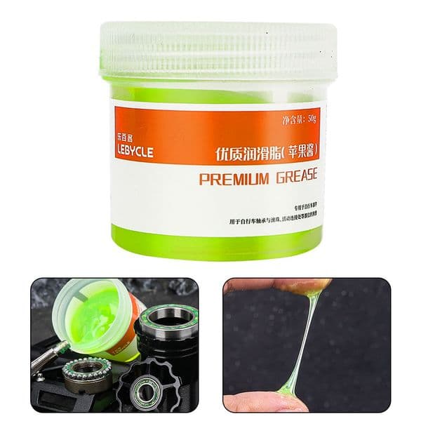 1pc Bike Bicycle Grease Lubricant MTB Bike Oil For Hub Bottom Bracket Headset Fork Flywheel Ball Bearing Grease Applesauce