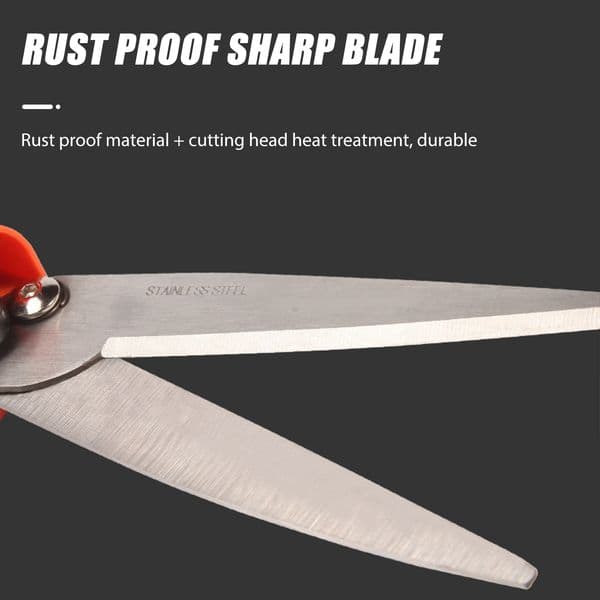 Garden Scissors Lawn Garden Mowing Shears With 360 Degree Rotating Cutting Head Garden Grass Shears For Edge Cutting