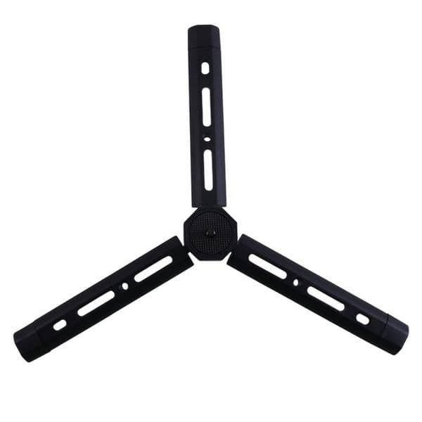 Photography Mini Metal Tripod Aluminum Alloy Desktop Stand Tripod with 1/4 inch Screw for DSLR ILDC Camera Camcorder Projector