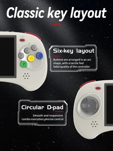 Anbernic RG ARC-D ARC-S Touch Screen Handheld Game Players 4.0INCH Android 11 Linux Dual OS Portable Video Game Console 512G PSP