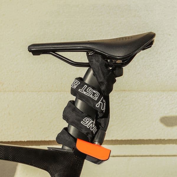 WEST BIKING 93.5cm Metal Anti-Theft MTB Road Bike Safety Lock with Keys for Electric Bike Scooter Padlock Bicycle Chain Locks