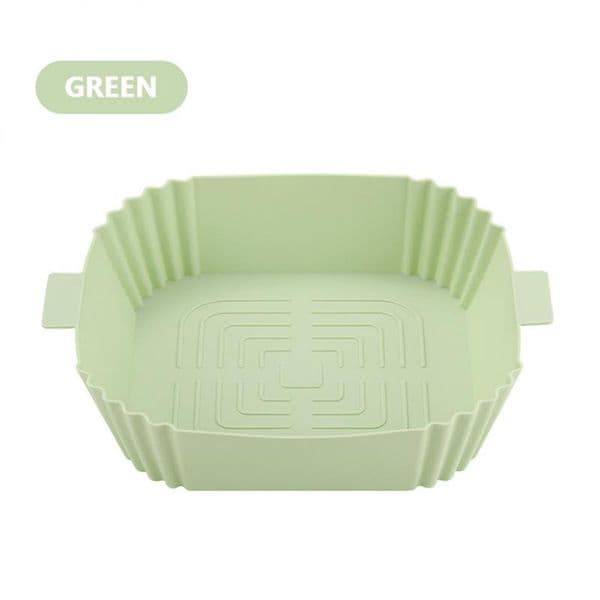 Air Fryers Oven Baking Tray Fried Chicken Basket Mat AirFryer Silicone Pot Round Replacemen Grill Pan Accessories 2022