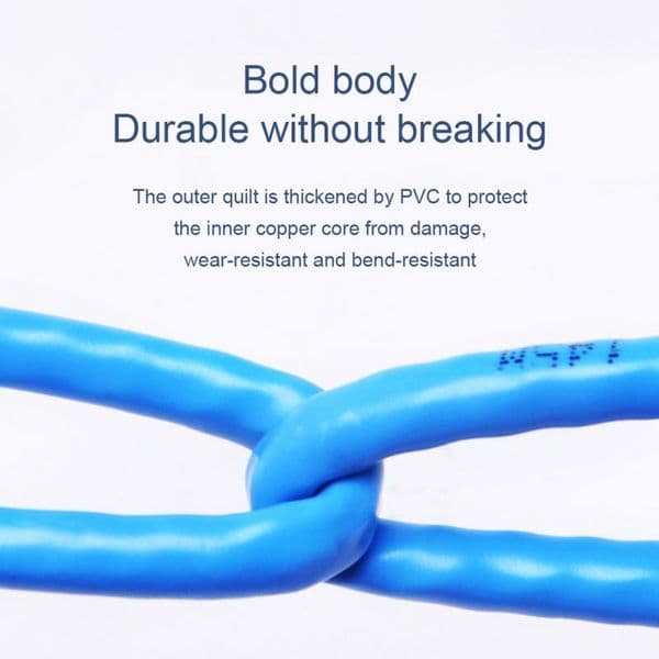 Ethernet Cable Cat6 Lan Cable Lan RJ45 Network Patch Cable 10m 15m For Laptop PC Internet Modem Router Cat 6 Cable Ethernet