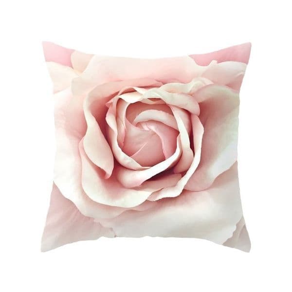 Pillow Case Vintage Cushion Cover 45x45CM Floral Print Decorative Throw For Sofa Couch Bed Room