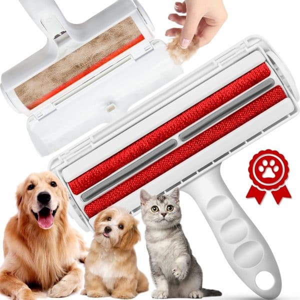 Pet Hair Remover Roller - Efficient Animal Hair Removal Tool for Cat & Dog Hair