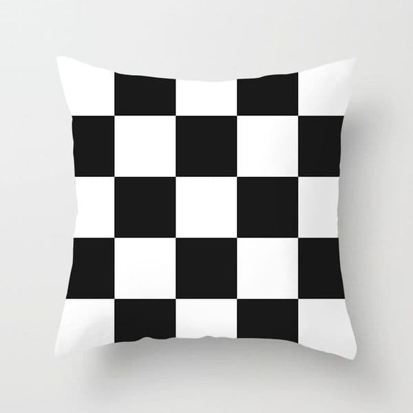 45x45cm black white geometric pillow case decorative cushion cover throw pillow for sofa couch bed living room