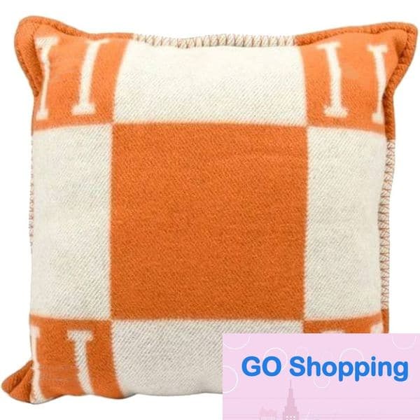 Lux Designer Woven Jacquard Ins Cross-Border Pillow Cover Pillows Blanket Cushion Sofa Wool Pillow Nordic Home Pillowcase