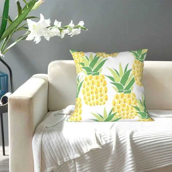 Tropical plant pine box Nordic simple style sofa cushion chair cushion car cushion decoration M241113