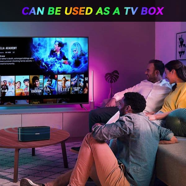MAX H96 M7 TV Box Speaker Android13.0 Rockchip 3528 Quad Core 2025 64bit Cortex A53 Support 8K Video Decoding Wifi BT Media Player