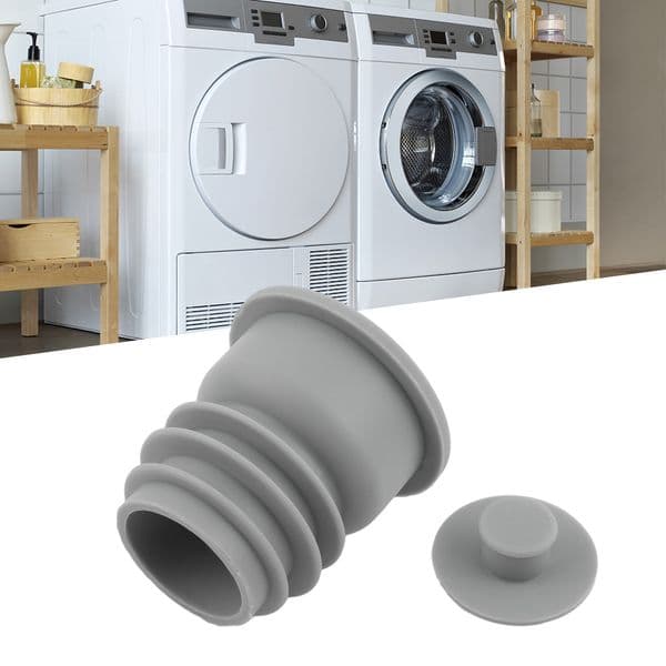 Sewer Anti-odor Floor Drain Pipe Seal Washing Machine Silicone Sealing Ring 2.09"/2.52"/3.43" Washing Machine/sink Drains
