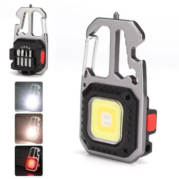 Ultra Small Mini LED Light Small Flashlight Keychain Light Strong Light Ultra Light Portable Flashlight