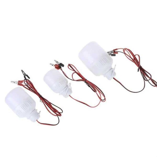 5W 9W 15W 12V Cable Clip Low Voltage Bulb Light LED Low Voltage High Wealth Emergency Bulb Light Night Market Battery LightLX241113