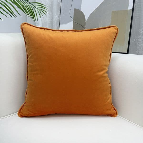Pillow Case Velvet Solid Color 45x45CM Soft Cushion Cover For Sofa Bed Living Room Bedroom