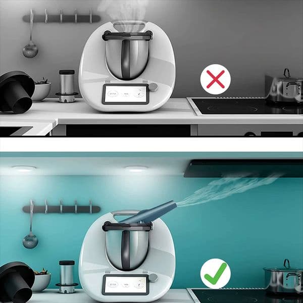 Steam Diverter For Thermomix TM5 TM6 Pressure Cooker Air Guide Steam Release Diverter Exhaust Pipe Anti-scald Same Diver