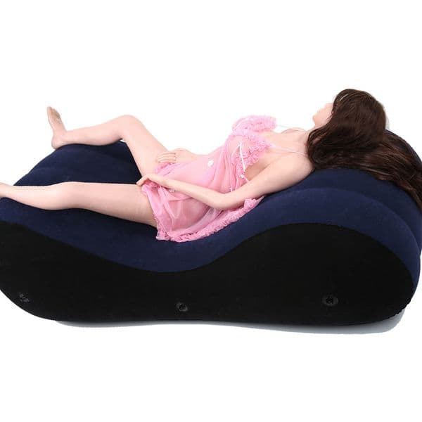 2026 New Portable Yoga Chair, Inflatable Sofa Bed, Recliner, Flocking Furniture, Couple Relax Love Position, More Sweet Free Shipping