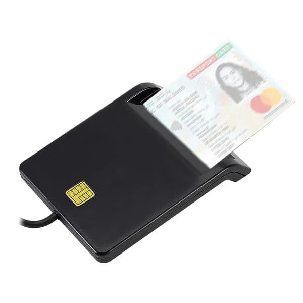 USB Smart Card Reader DNIE ATM CAC IC ID SIM Card Cloner Connector for Windows