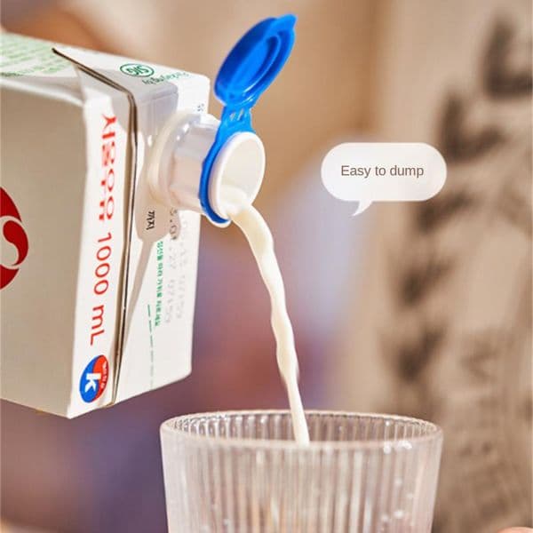pack Milk Bottles Pourer Spout Pourer Silicone Drink Bottle Splitter Beverage Changeover Caps Stopper Drinking Accessories