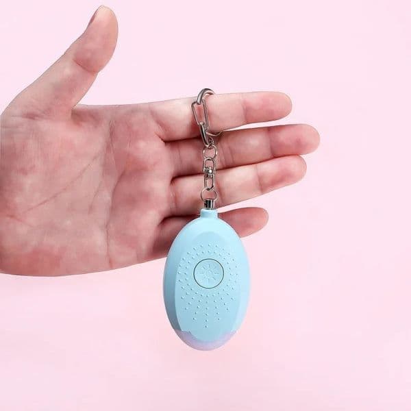 Self Defense Alarm 130dB Girl Women Security Protect Alert Personal Safety Scream Loud Keychain Alarm Emergency Charging Alarms