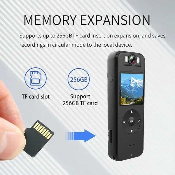 Hot Sale High definition 4K camera with 180 WiFi law enforcement recorder motorcycle riding recorder equipped with infrared night vision and motion detect T241104
