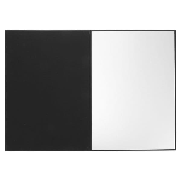 A4 Light Reflector Foldable Photography Reflector Cardboard Folding Light Diffuser Background Board for Product Photo Black