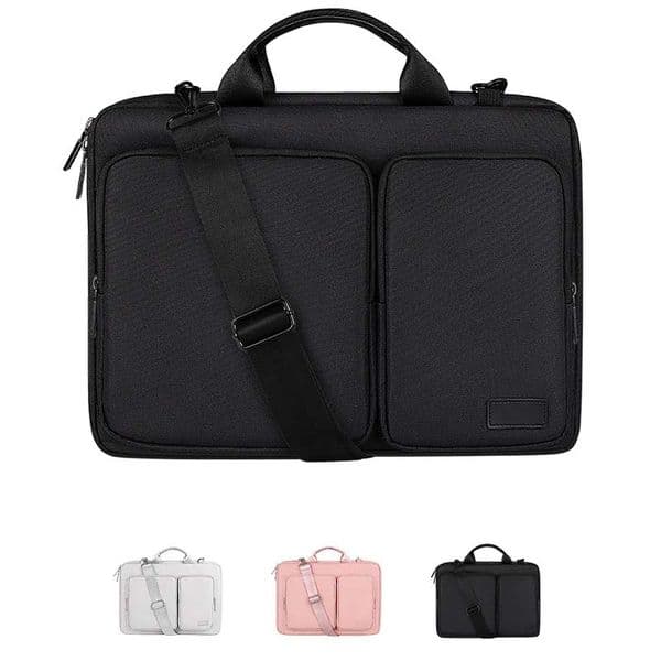 for Adreamer LeoBook13 16S Laptop Bag Shockproof Zip Pouch Multi Storage Pocket 13-16in Notebook Carry Sleeve Shoulder Briefcase