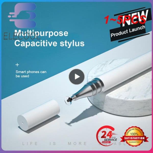 1~5PCS in 1 Universal Stylus Pen For Tablet Mobile Android ios Phone iPad Accessories Drawing Tablet Capacitive Screen Touch Pen
