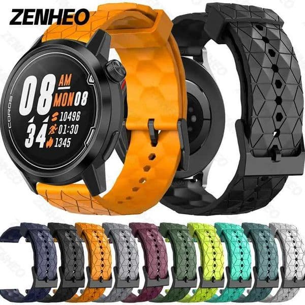 New Arrival 20/mm silicone sports strap suitable for COROS PACE 2 strap suitable for COROS APEX Pro APEX 46/42mm strap replace wristband Z241115