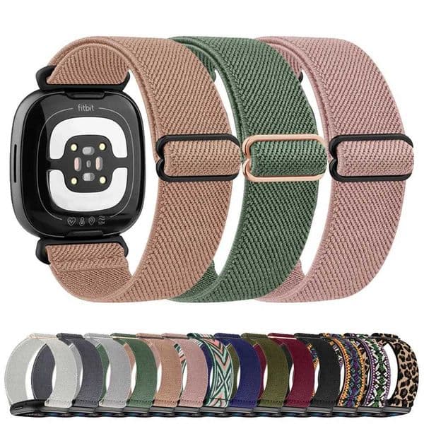 New Arrival Elastic Nylon Wah Strap for Versa 3/Versa 4 Band Bracelets Z241115