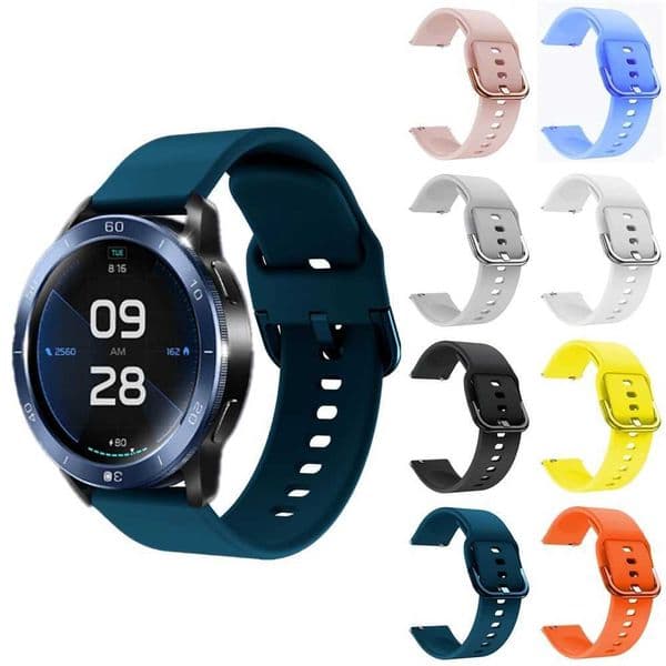New Arrival Wah Sport Wah Bands For Wah 2 Pro S3 S2 42mm 46mm S1 Silicone Bracelet Mi Wah Revoe Color 2 Waterproof Wristband Z241115