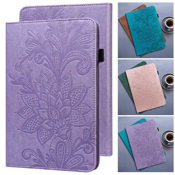 Suitable for iPad Case 6th 7th 8th 9th 10th Gen Embossed Leather Cover Suitable for iPad 9.7 10.2 Case Suitable for iPad 10 9 8 7 6 5 Air 1 2 Case M241115