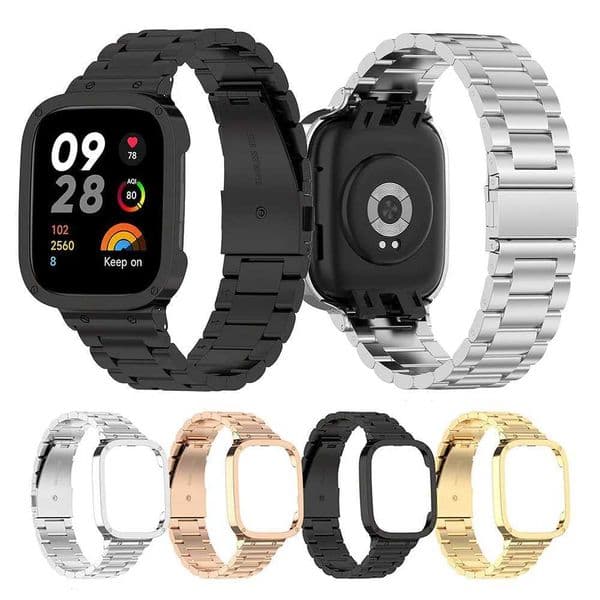 New Arrival Stainless steel bracelet strap suitable for Mi Wah 4 replacing the metal Wah strap for Mi Wah 3/3 activities Z241115