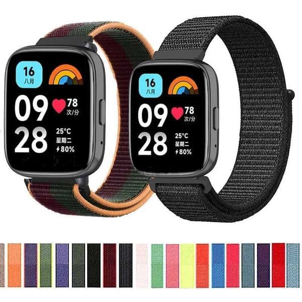 New Arrival New Nylon Ring Band for Mi Wah 3 Active Intelligent Wah Band Replacement Bracelet Mi Wah 3 Lite Wristband Correa Z241115