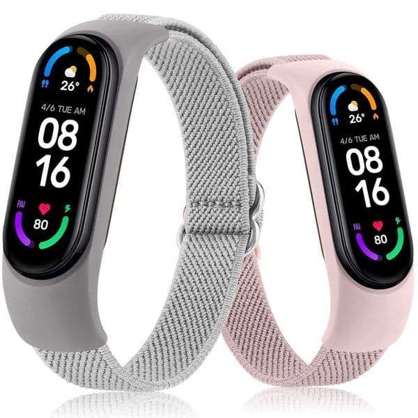 New Arrival Mi Band 7 6 5 4 3 Band Adjustable Wristband Mi Band 3 4 5 6 7 Band Replacement Z241115