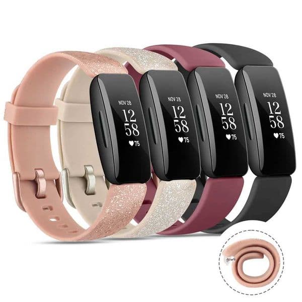 New Arrival Soft silicone strap for inspiration 2 straps Wahband strap for inspiration 2 straps replacement accessories Z241115