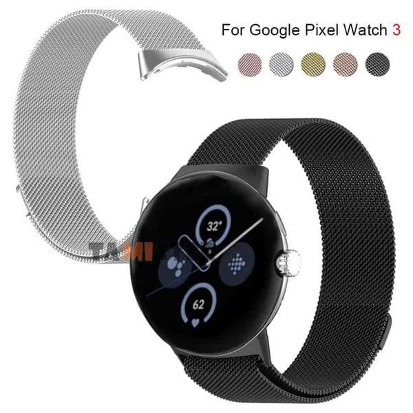 New Arrival Pixel Wah 3 41 45mm with stainless steel wristband Pixel 2 3 Smart Wahband and Correa Z241115